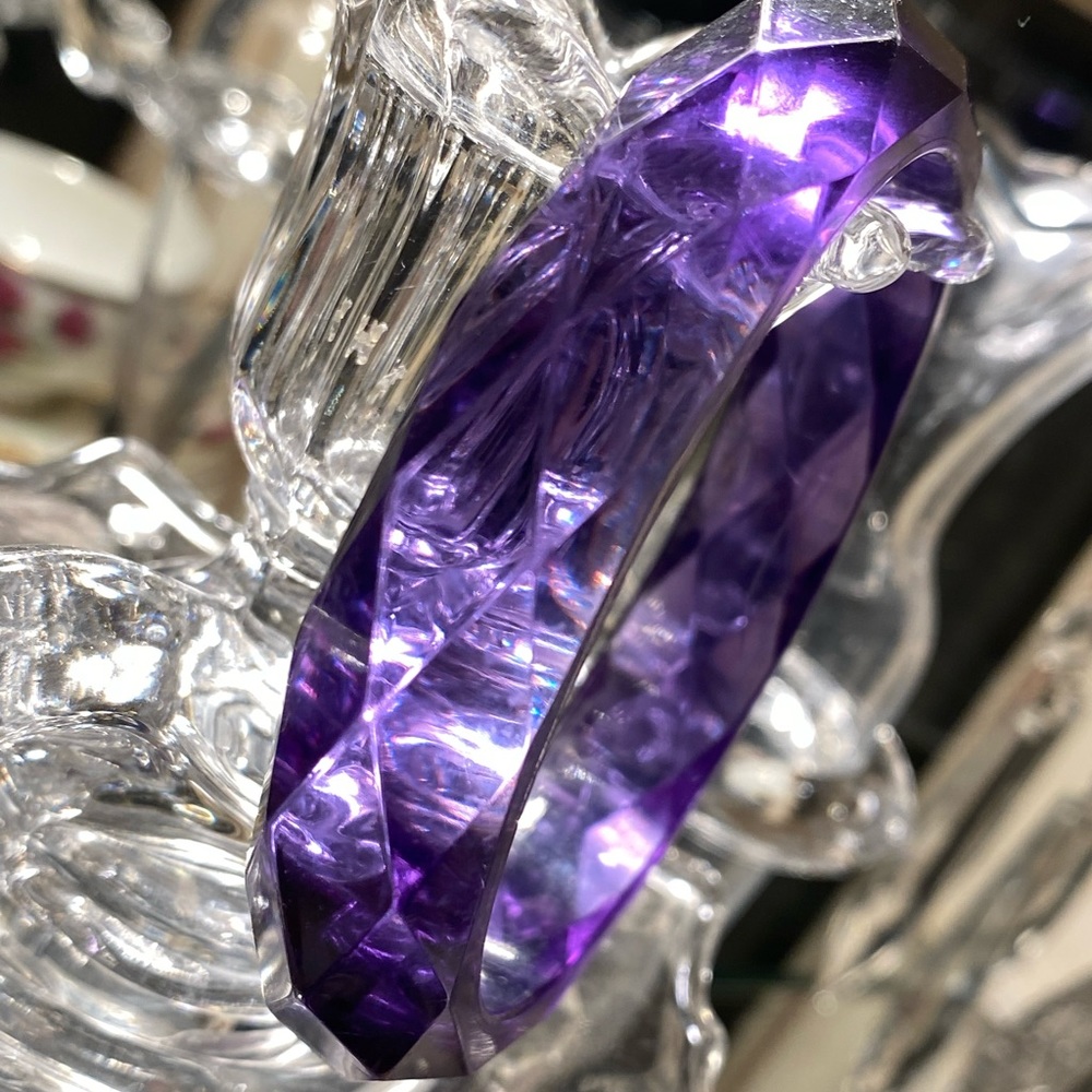 Purple / Vintage ladies Bangle